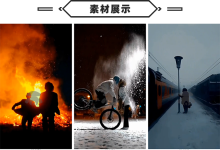【188款】国外暗黑荒诞风创意节奏卡点转场孤独伤感文艺视频素材